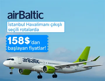 airBaltic Uçuşlarında 158$’dan Başlayan Fiyatlar!
